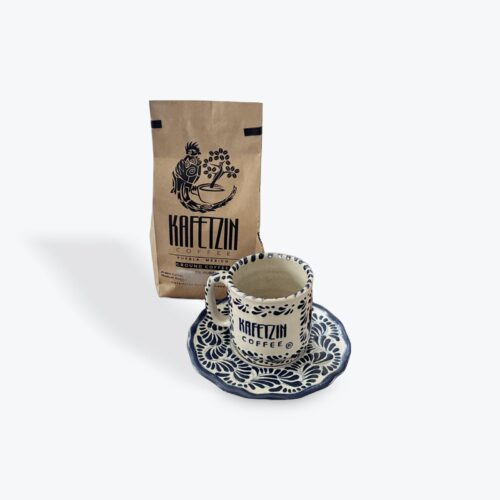 Christmas Package Medium Mug Set with Ground Coffee